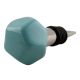 Solid Sea Green Octagon Ceramic Wine Stopper Online